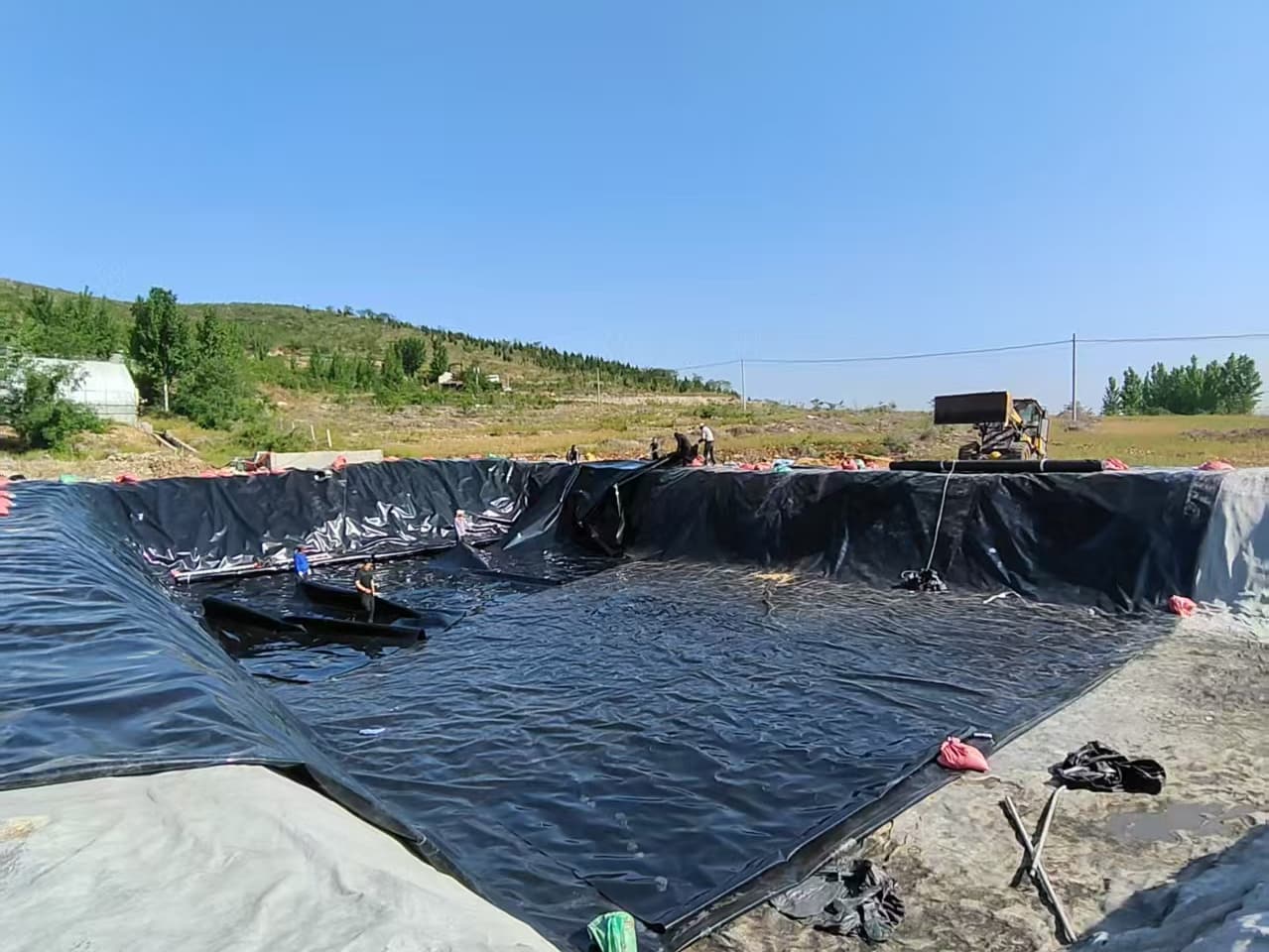 Địa điểm sản xuất màng địa kỹ thuật | Quy trình đùn màng thổi